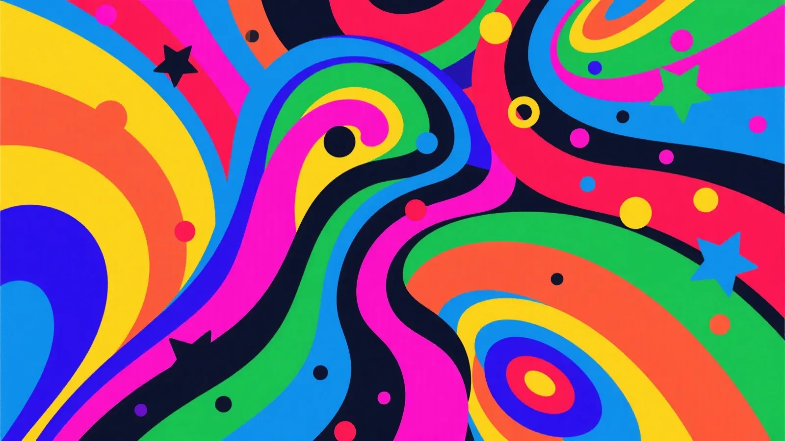 娱乐主题彩色抽象图